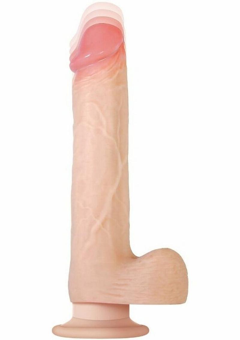 Adam and Eve - Adam's Rechargeable Thrusting Dildo with Remote Waterproof