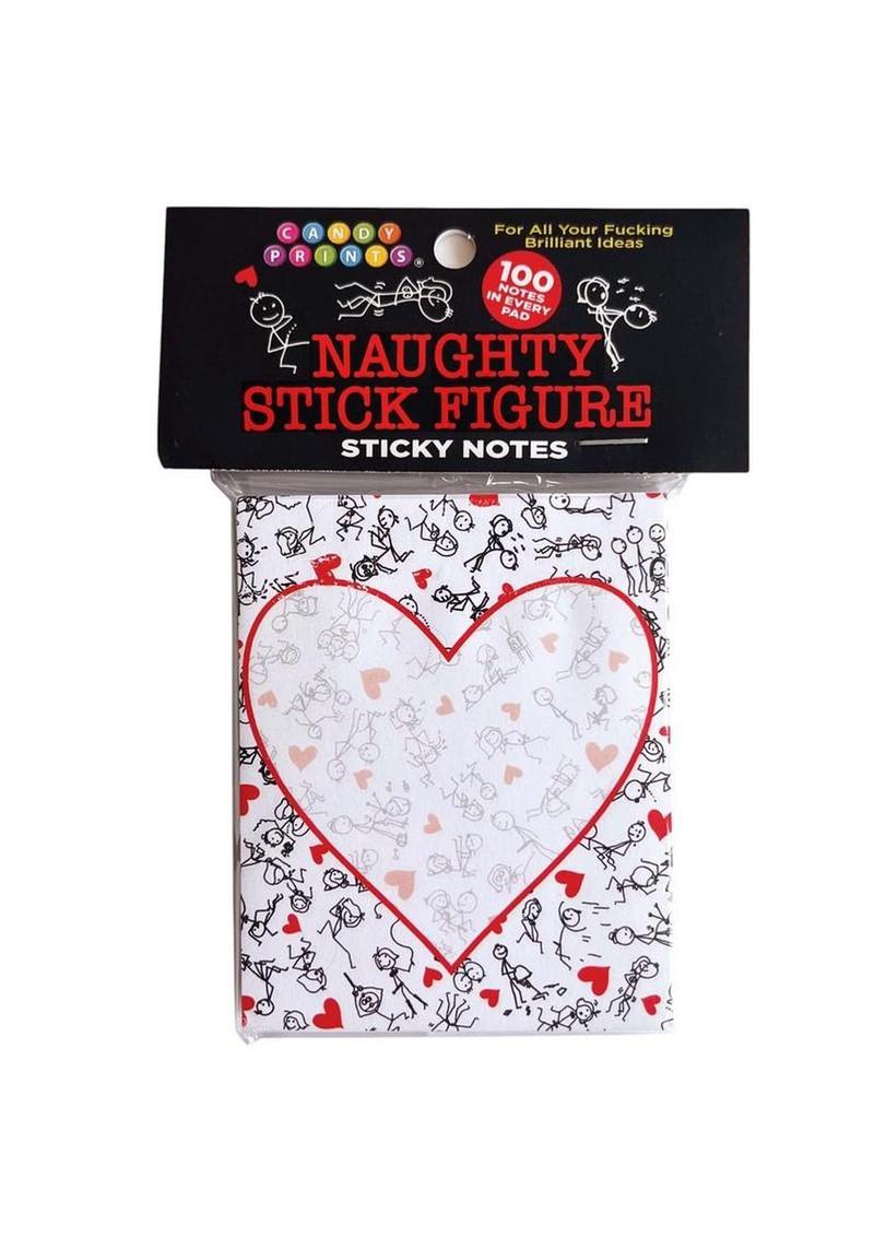 Naughty Stick Figure Sticky Notes