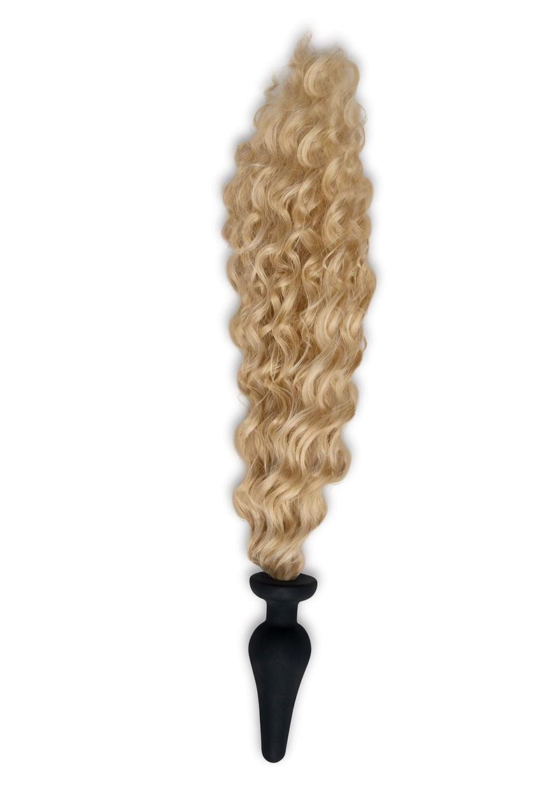 4.5 Silicone Plug W/ Blondie Pony Tail