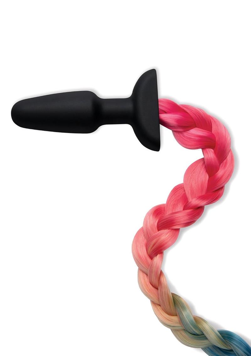 4.9 Silicone Plug W/ Unicorn Tail