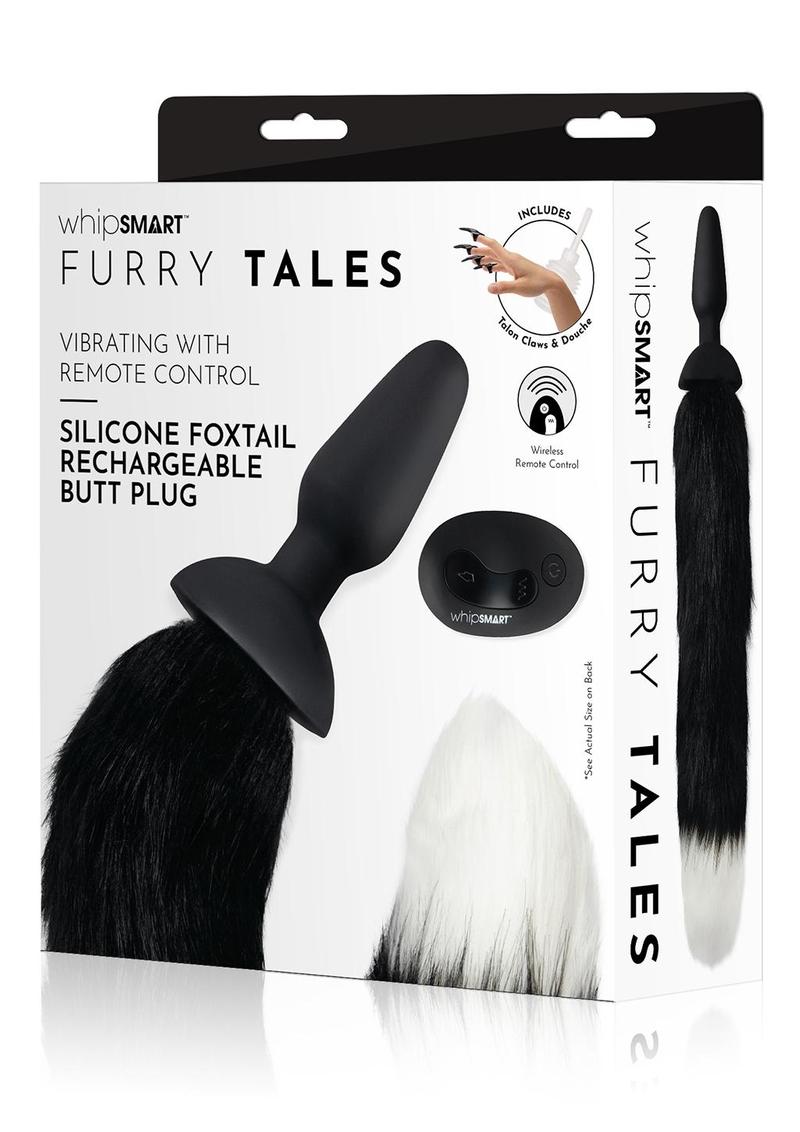 4.9 Silicone Remote Plug W/Blk Fox Tail