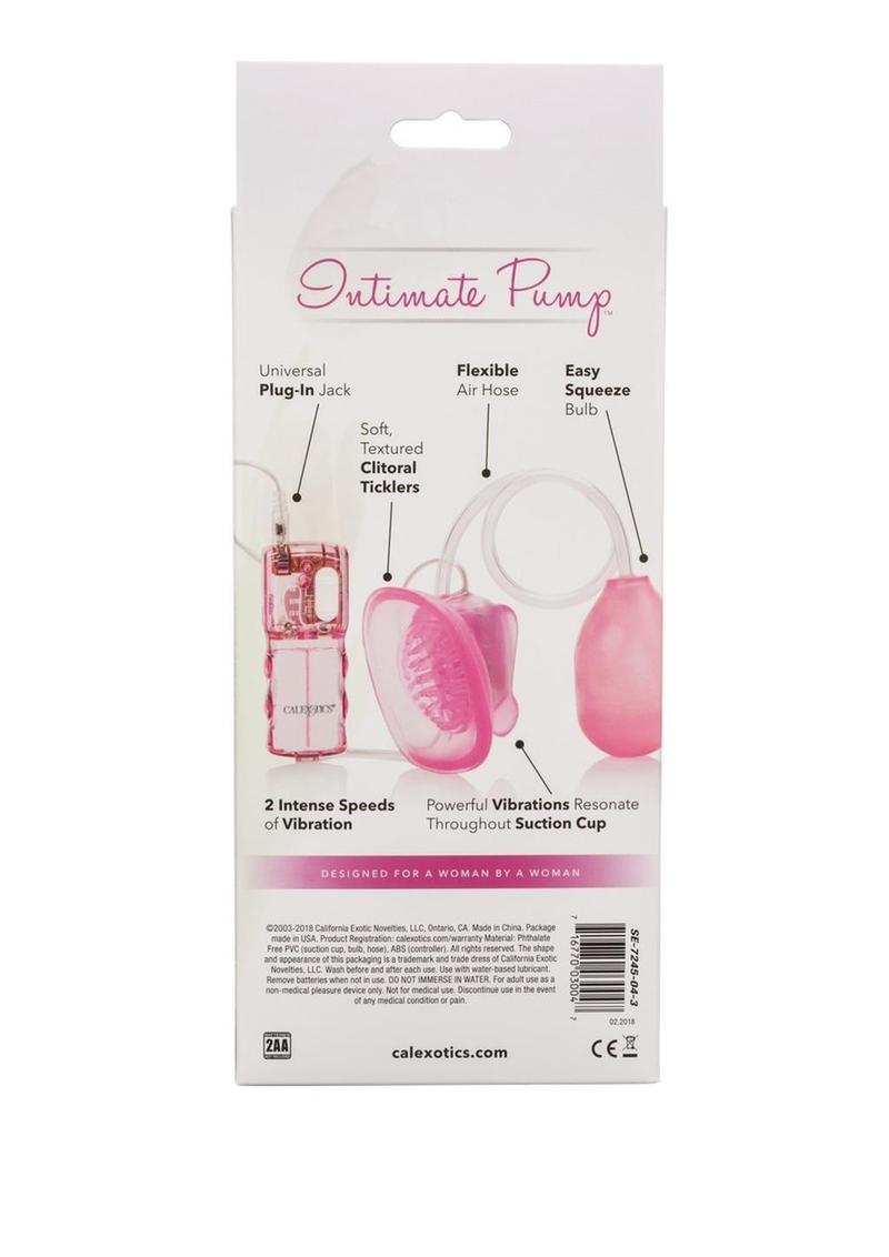 Intimate Pump Vibro Pussy Sucker Clitoral Pump