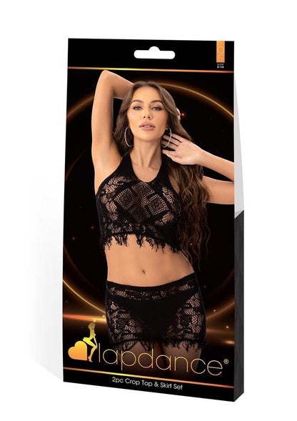 2pc Crop Top and Skirt
