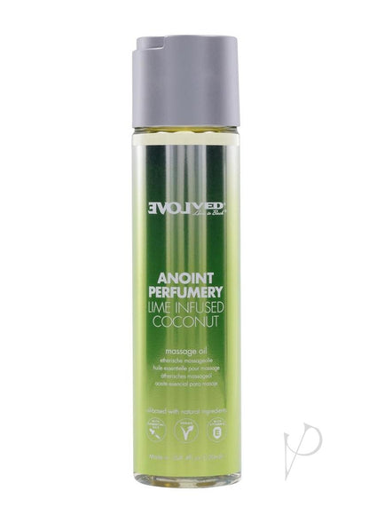 Anoint Perfumery Massage Oil Lime Infused Coconut - 4oz