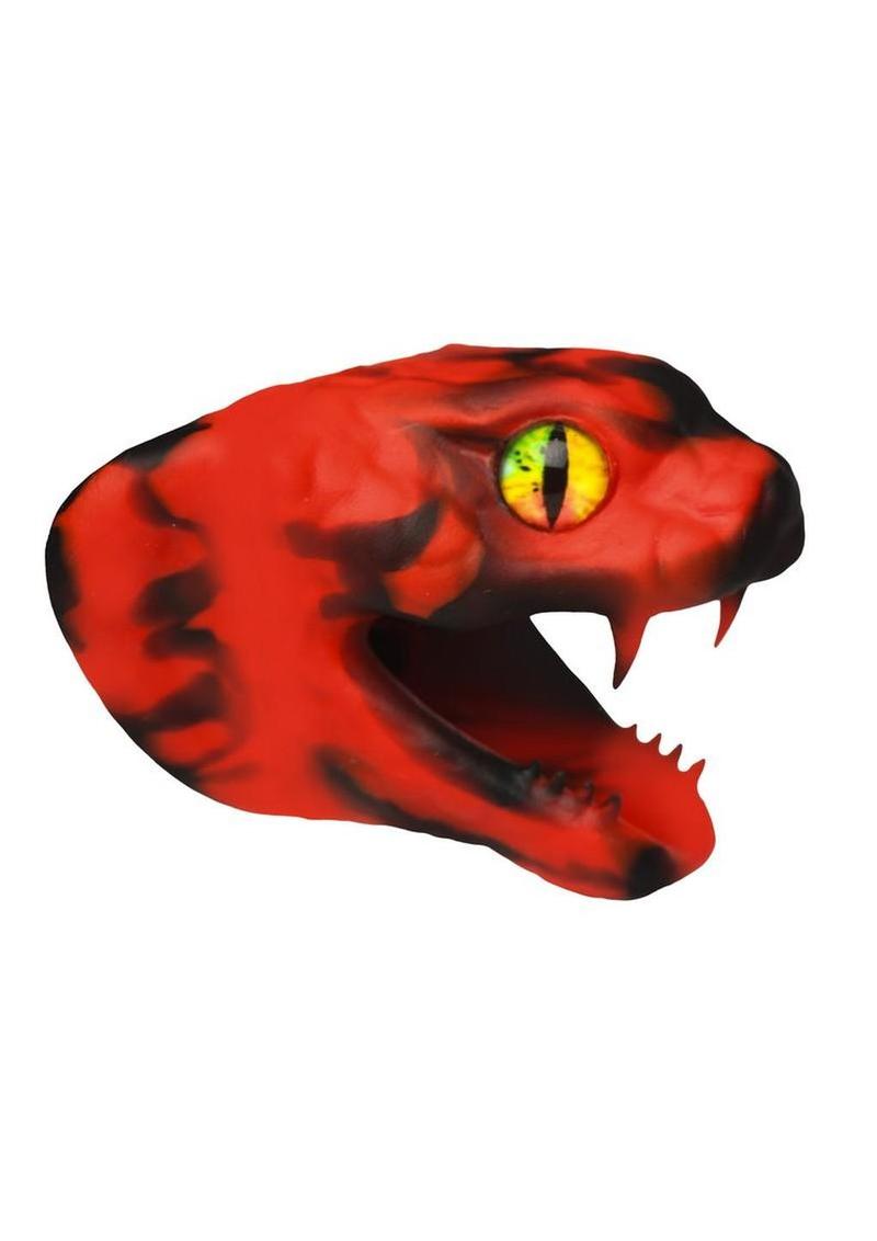 Creature Cocks Master Cobra Silicone Cock Ring - Red
