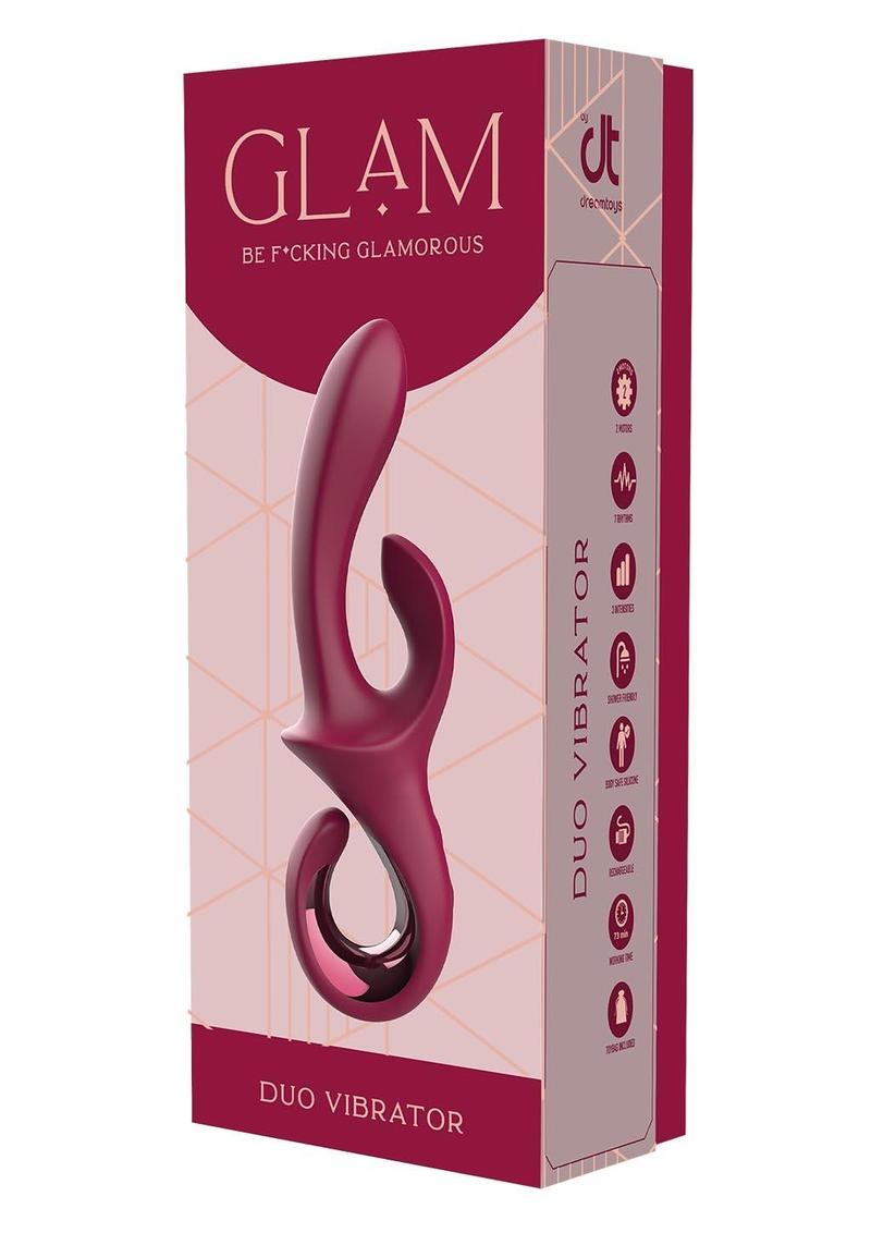 Dreamtoys Glam Duo Vibrator - Red