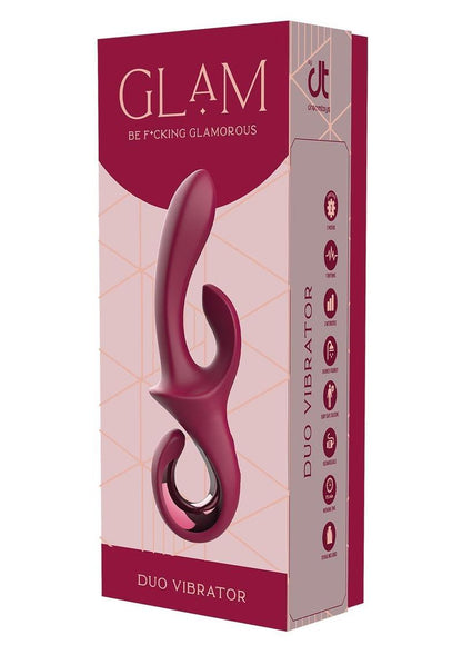 Dreamtoys Glam Duo Vibrator - Red
