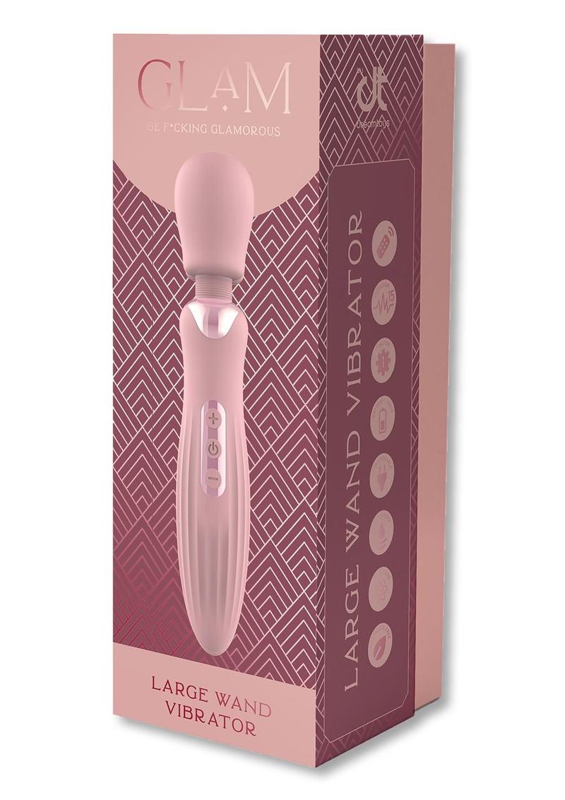 Dreamtoys Glam Large Wand Vibrator - Pink