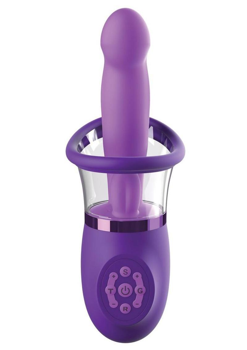Fantasy For Her Ultimate Pleasure Pro Plus Rechargeable Vibrator with A Clitoral Stimulator