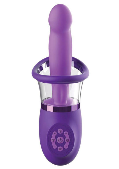 Fantasy For Her Ultimate Pleasure Pro Plus Rechargeable Vibrator with A Clitoral Stimulator