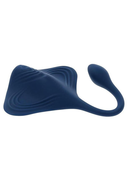 Gender X Daily Grind Rechargeable Silicone Vibrator - Blue