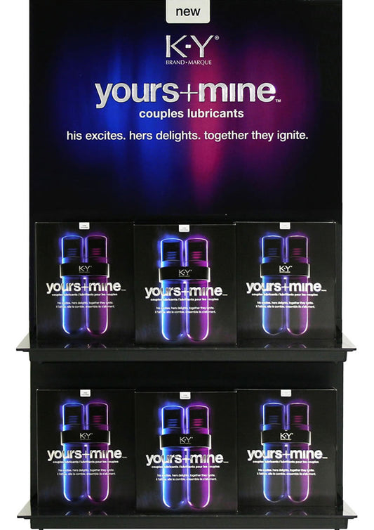 K-Y Yours and Mine 8 - Display