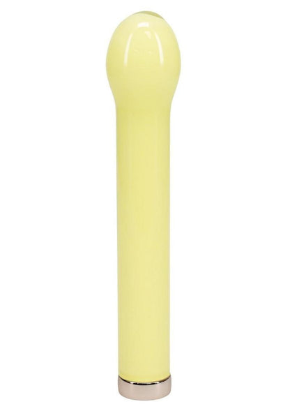 Loveline Celestia 10 Function Bulb Tip Rechargeable Glass Vibrator - Yellow