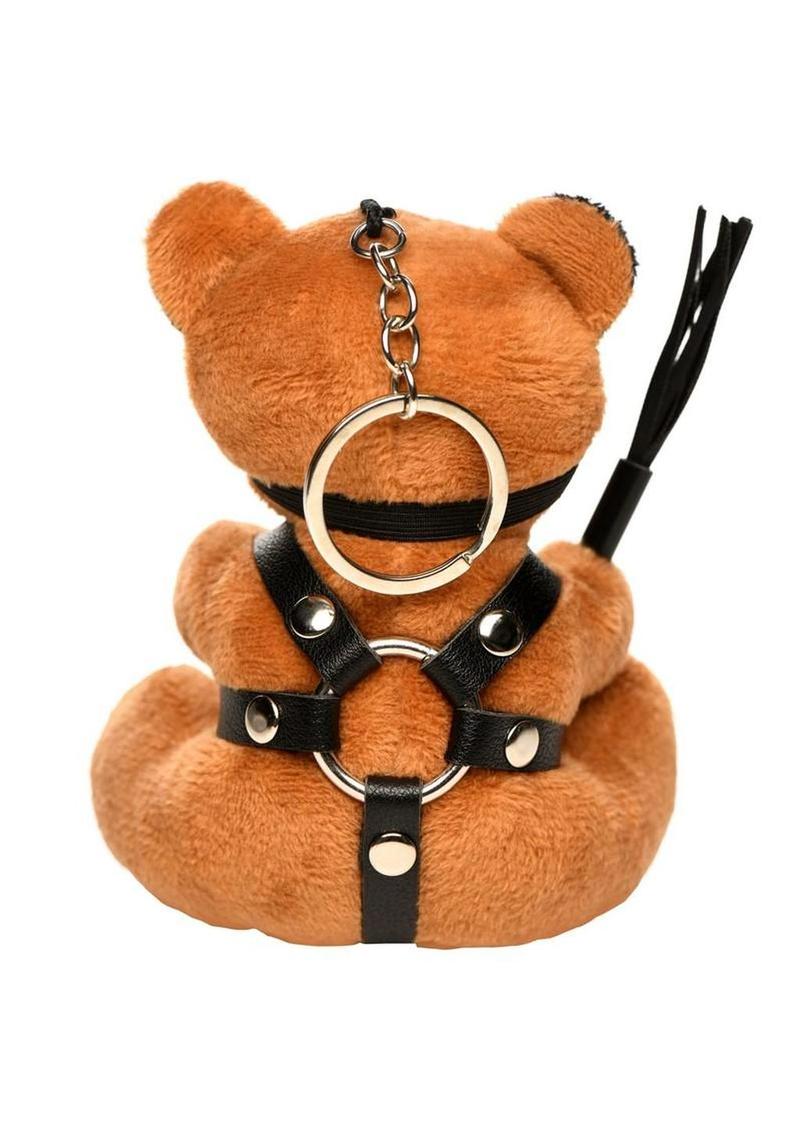 Master Series Dom Bear Keychain - Tan