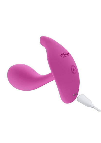 Oly 2 Pressure Sensing App Enabled Wearable Rechargeable Silicone Clit and G-Spot Vibrator