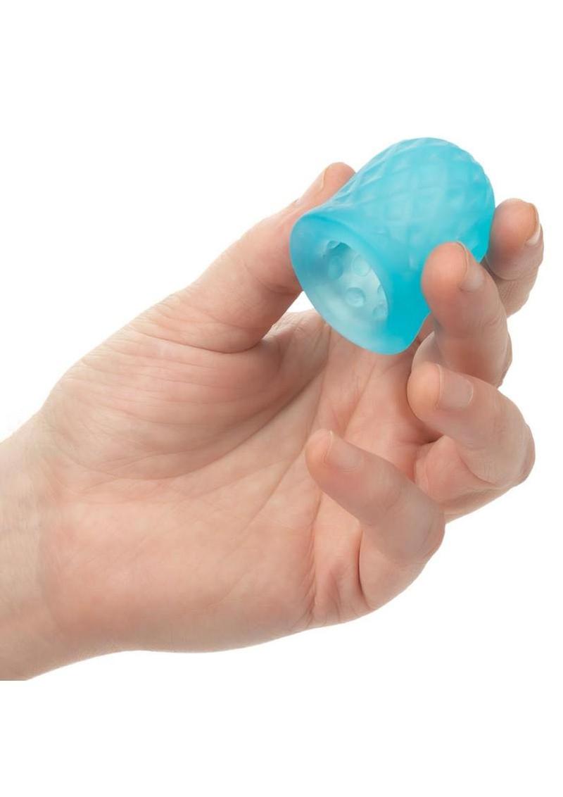 Pop Sock Tickler Reversible Textured Stroker