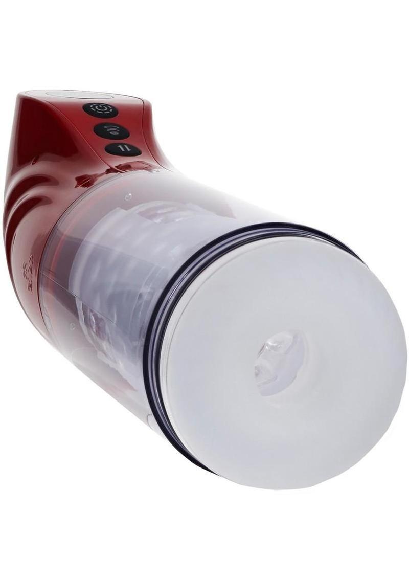 Pumped Strokemate Multi-Function Rechargeable Masturbator - Metallic