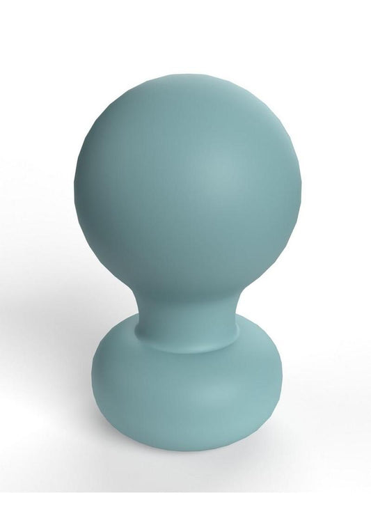 Screaming O Cuties Palmy Rechargeable Silicone Palm Vibrator - Powder Blue