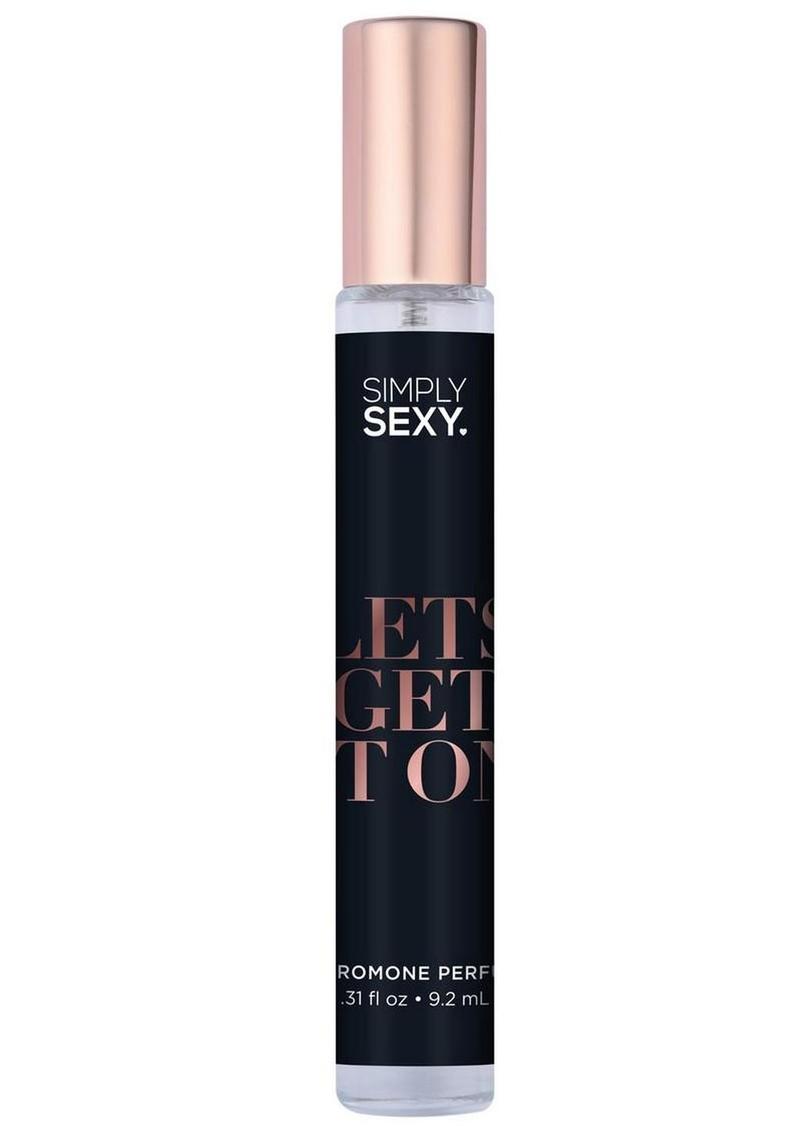 Simply Sexy Pheromone Perfume Let's Get It On Spray