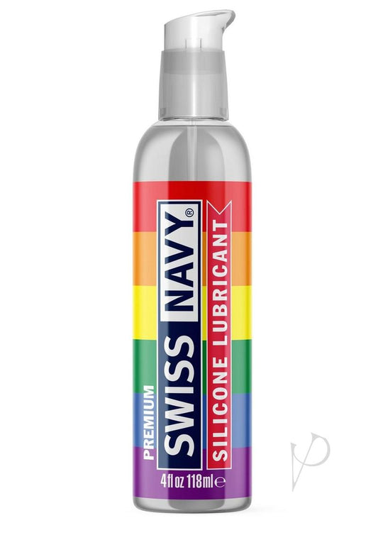 Swiss Navy Silicone Lubricant Pride Edition - 118ml/4oz