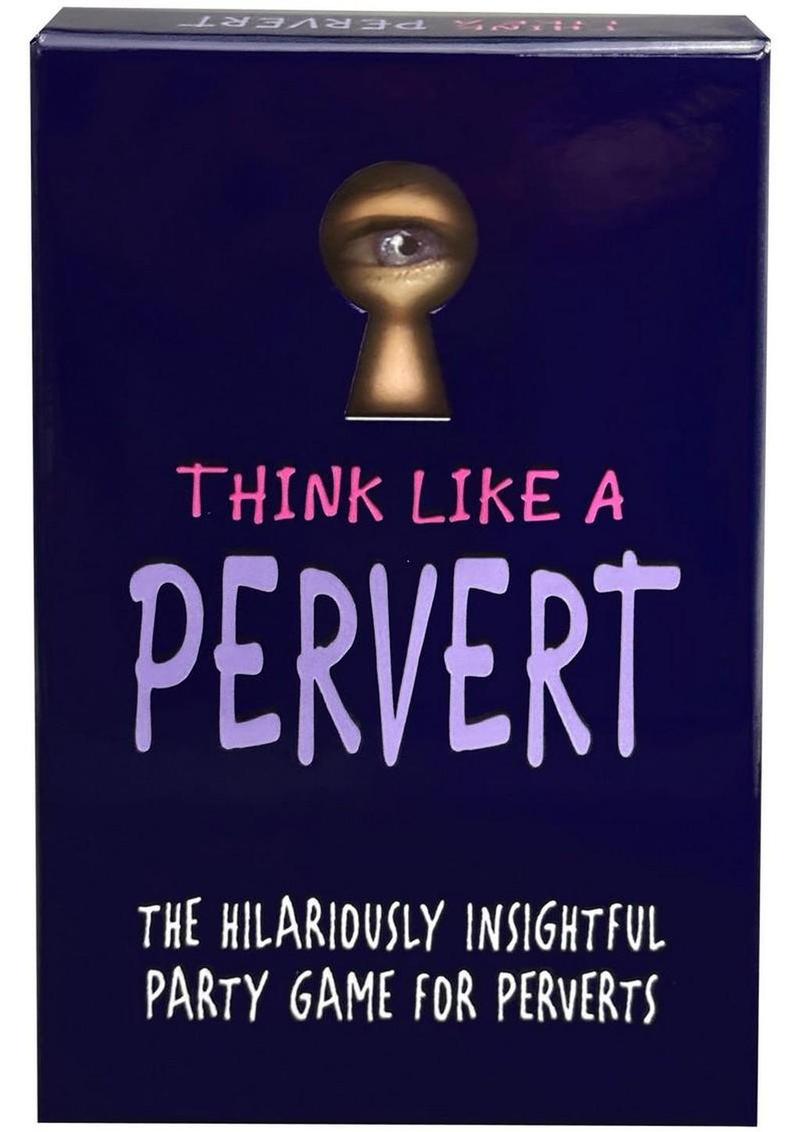 Think Like A Pervert Party Game