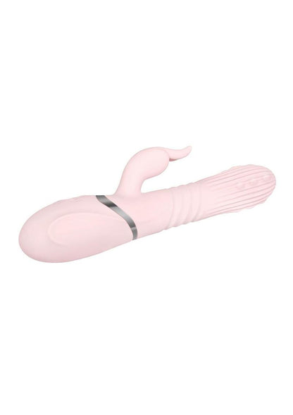 Eve's Thrusting Rabbit with Orgasmic Beads Rechargeable Silicone Vibrator