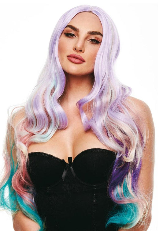Ella Wig - Pastel Rainbow/Rainbow