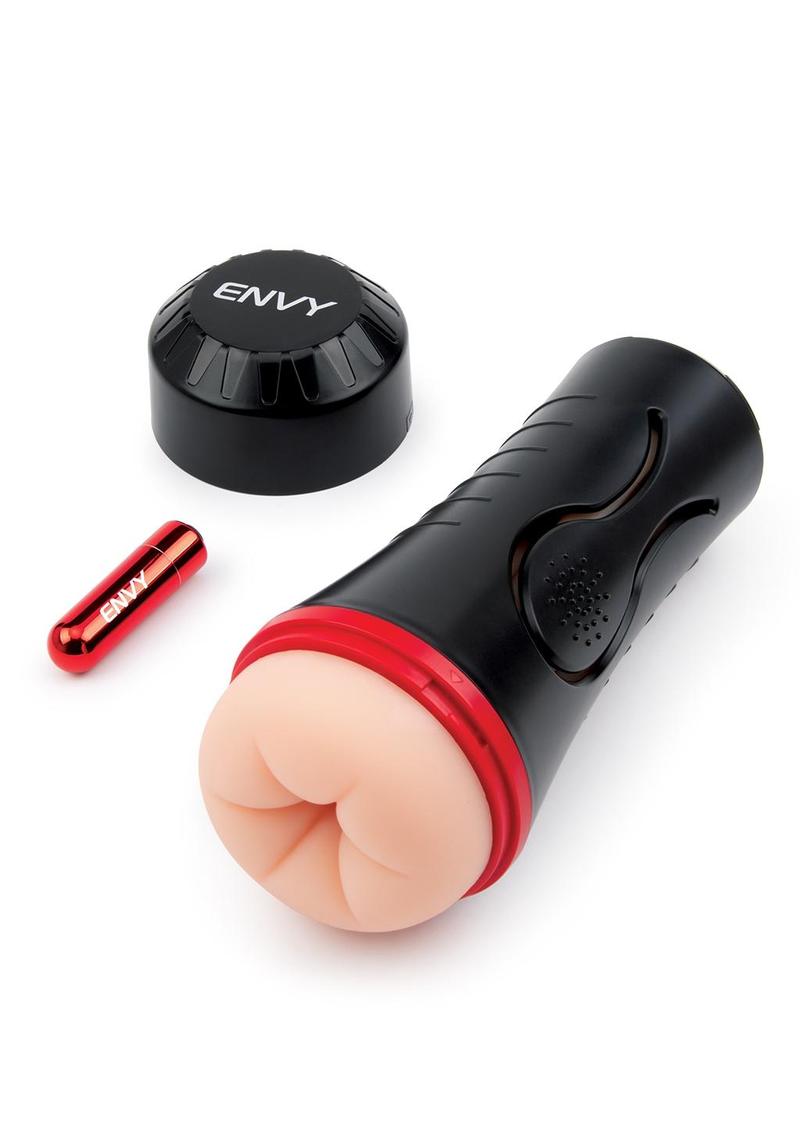 Envy Squeezable Vibrating Ass Stroker
