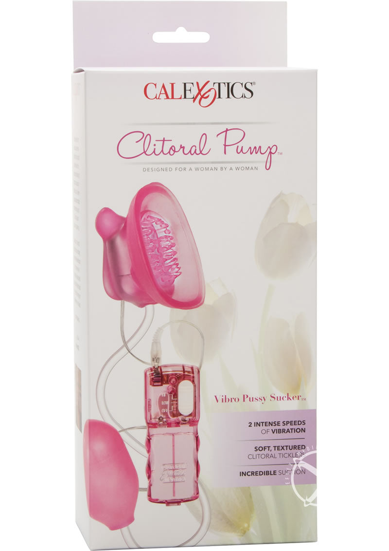 Intimate Pump Vibro Pussy Sucker Clitoral Pump - Pink