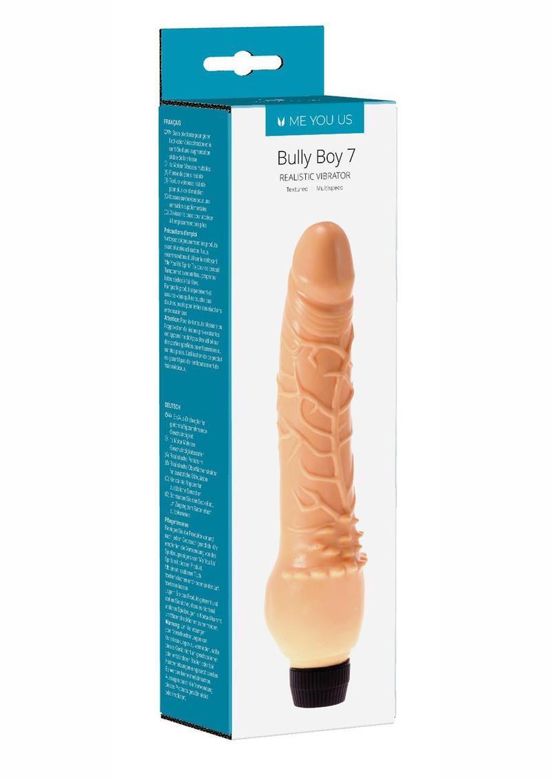 ME YOU US Bully Boy 7 Realistic Vibrator - Vanilla