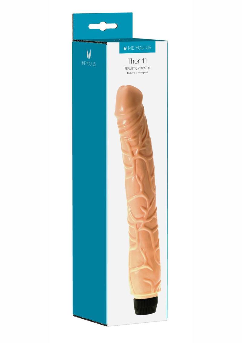 ME YOU US Thor 11 Realistic Vibrator - Vanilla - 11in