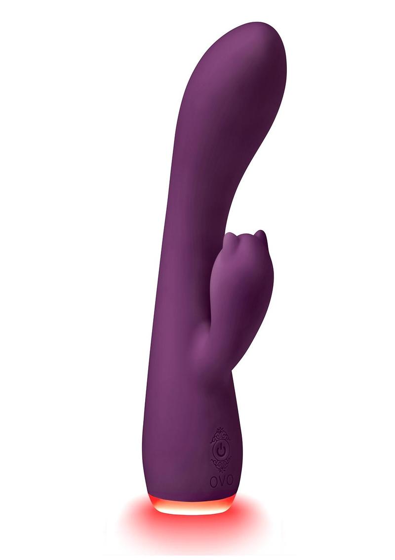 OVO Beacon Dual Stim Vibrator - Purple