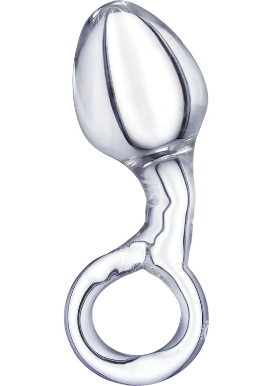 Prisms Devi Glass Anal Plug - Clear